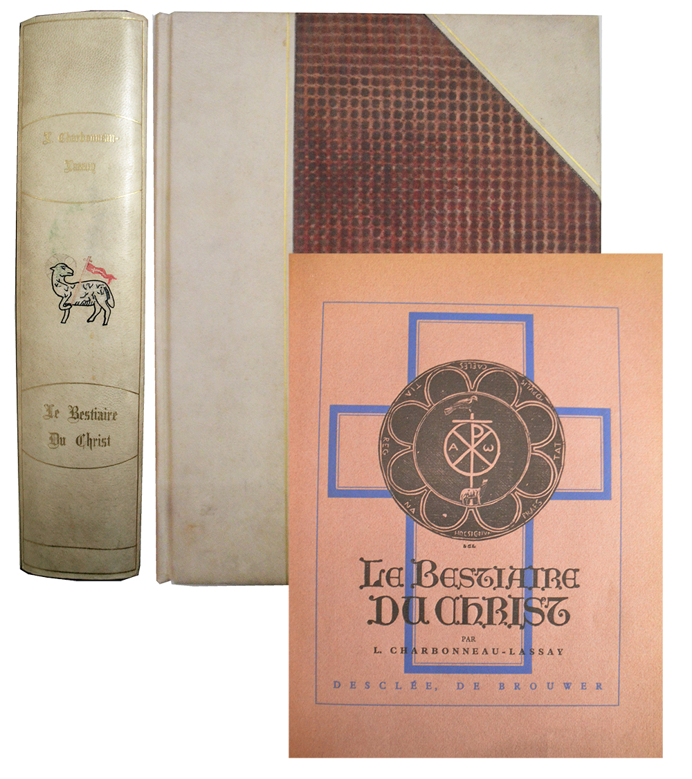 Charbonneau-Lassay, Louis - Le Bestiaire du Christ. - Livre Rare Book