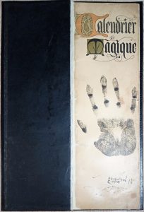 Calendrier Magique Orazi De Croze 1895